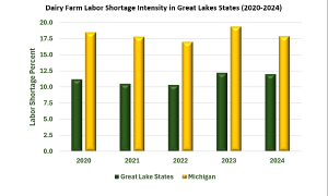 Dairy farm labor shortages, adaptation strategies and preferences for workforce policy options