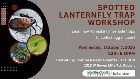 Flyer for workshop that shows date, time, location