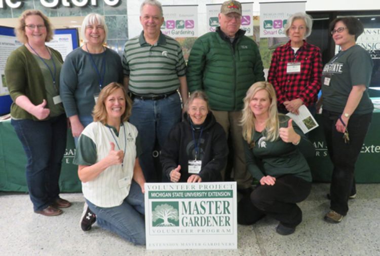 Group of master gardeners