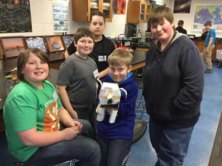 Blake participating in programming and Mentoring Weekend, 4-H Kettunen Center, Tustin. Photo credits to Tonya Pell and Lisa Bottomley.