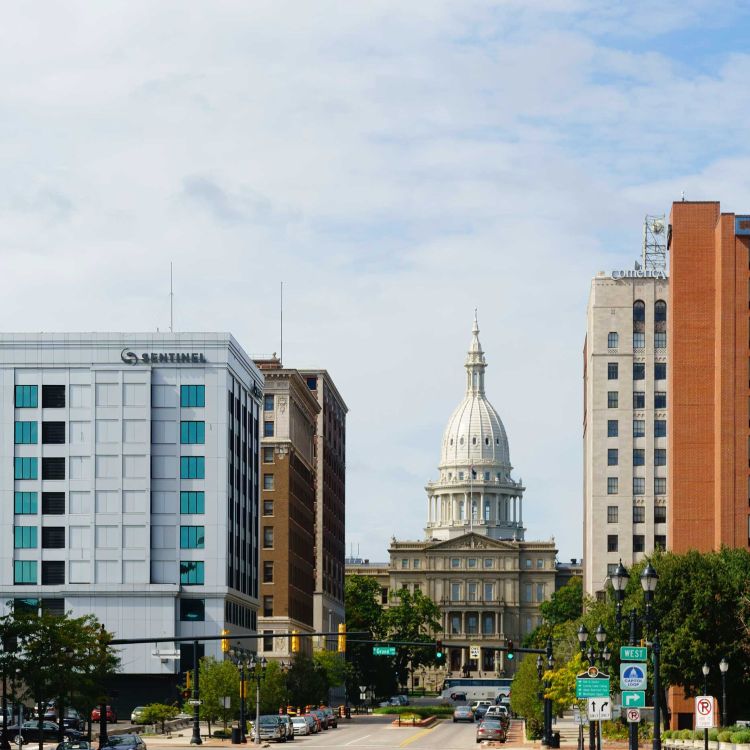 The capitol building