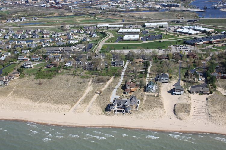 City of St. Joseph Lake Michigan shoreline; U.S. Army Corp of Engineers