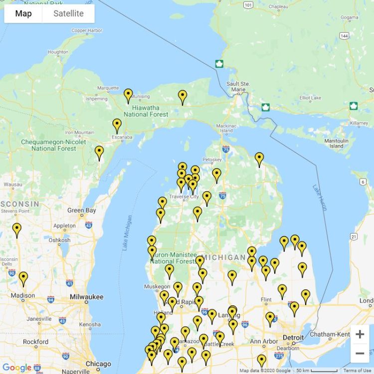 Michigan late blight forecast