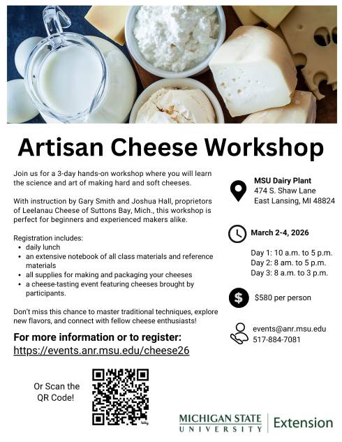 Artisan cheese flier