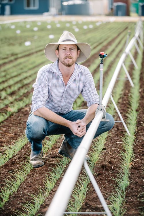 Michael Scobie, an irrigation researcher from the University of Southern Queensland in Australia, spent the 2019 fall semester visiting Michigan State University and working on irrigation projects with Biosystems and Agricultural Engineering researchers and specialists at MSU. MSU and USQ are working on a memorandum of understanding for future collaborations.