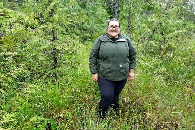 MSU Forestry graduate student Antoinette Shirley