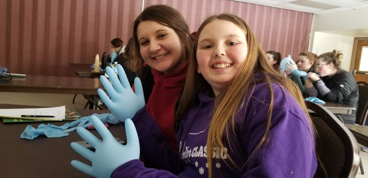 Mecosta County 4-H’er and participant at the 4-H Veterinary Science and 4-H Beef, Sheep and Swine workshops.