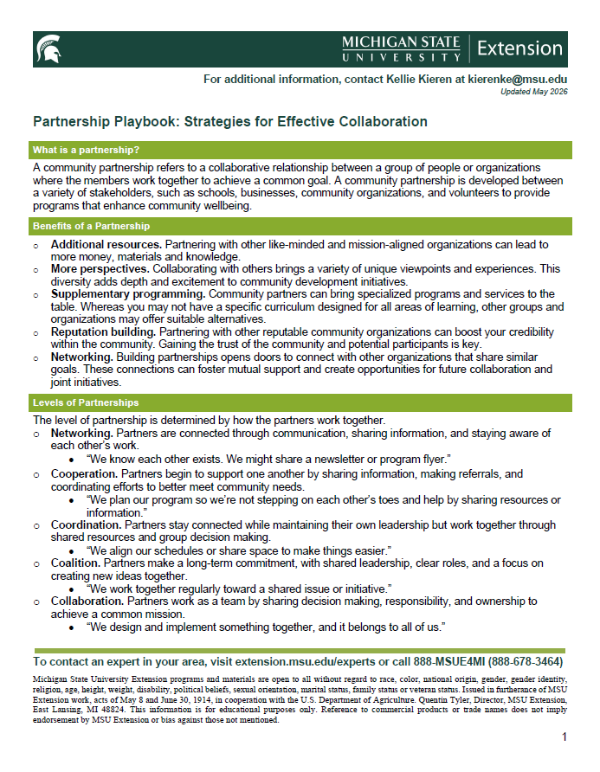 Thumbnail image of Partnership Playbook resource.