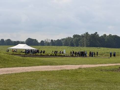 Participants from the 2026 Potato FIeld Day during the first annual 