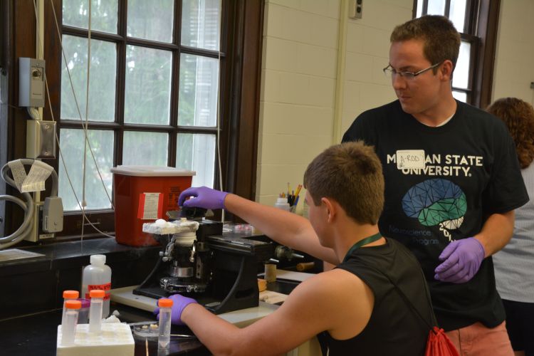 Michigan youth unleashed inner scientists, explored college campus and had fun at 4-H Explorations Days. Photo credit: ANR Communications/ MSU Extension