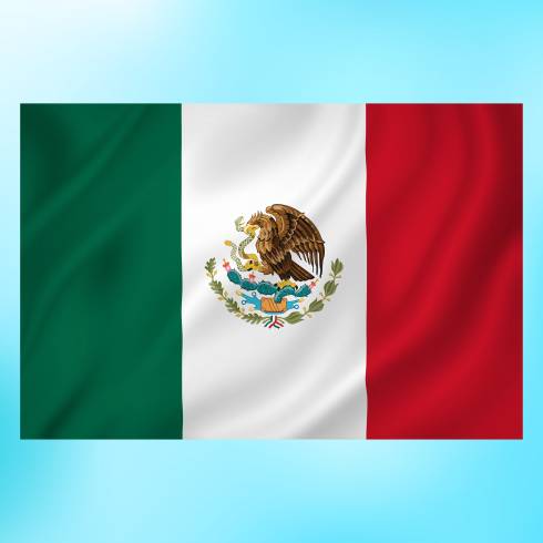 Flag of Mexico.