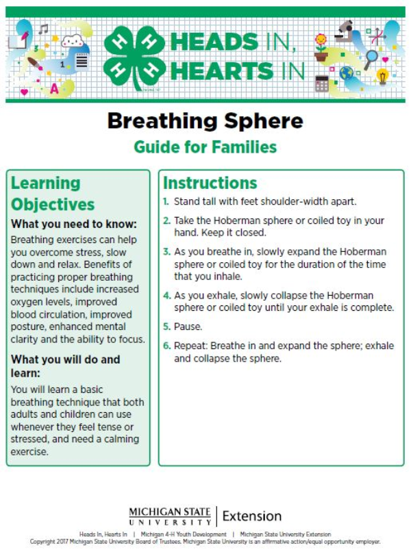 Breathing Sphere cover page.