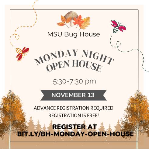 A background of orange and brown trees sets off text reading 