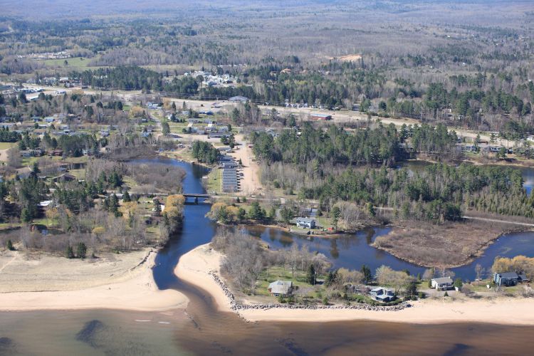 Chocolay Township Lake Superior shoreline; U.S. Army Corp of Engineers