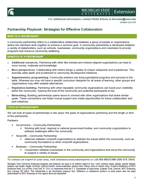 Thumbnail image of Partnership Playbook resource.