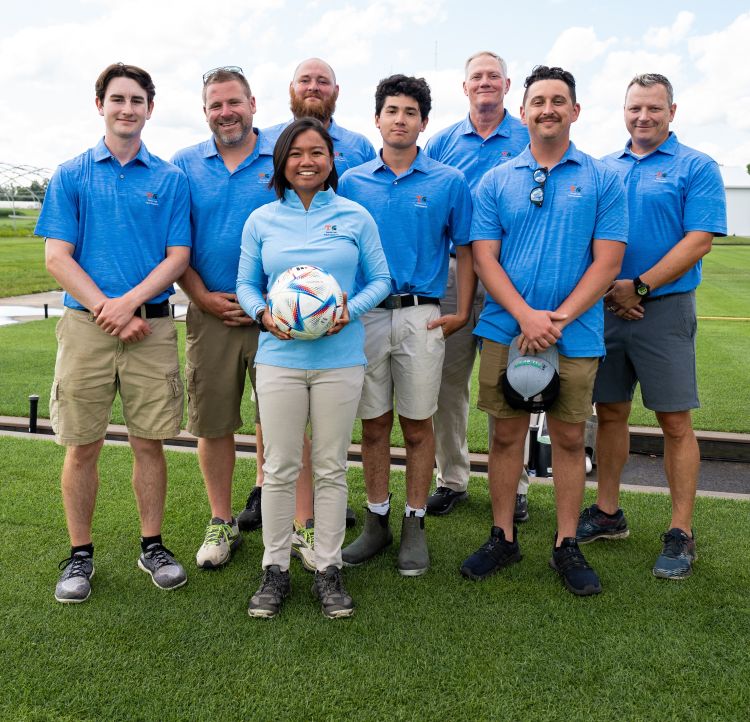 MSU Turfgrass faculty and students.