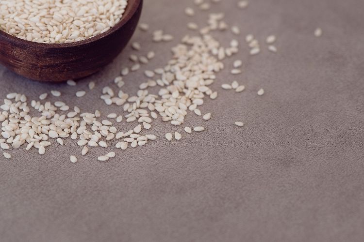 Sesame seeds.