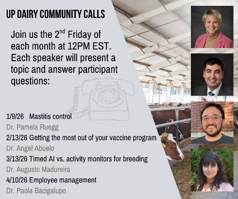 flier for UP dairy community call