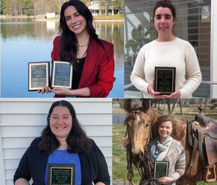 Collage of awardees