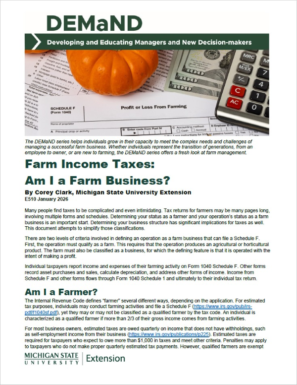 Front page of bulletin E-3510