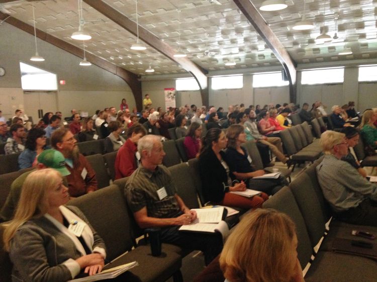 The Protecting Pollinators in Ornamental Landscapes Conference drew almost 200 participants from 35 states and three countries. Photo credit: Rebecca Finneran, MSU Extension