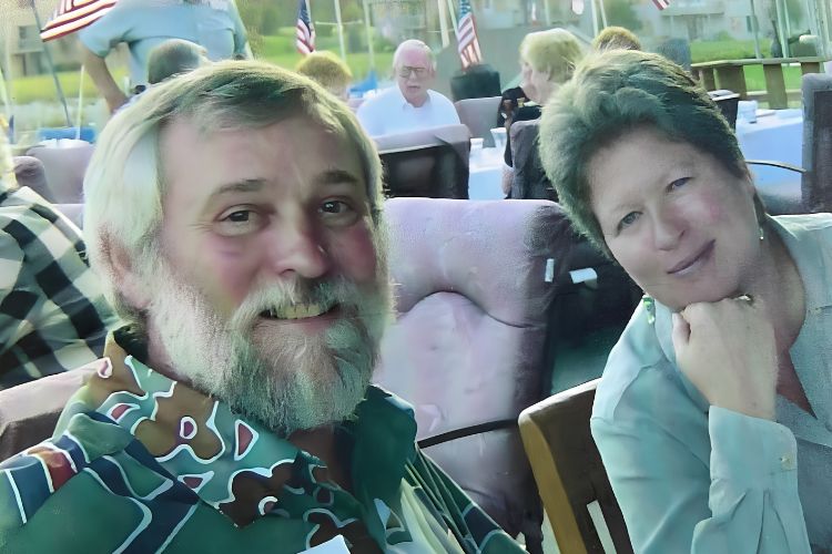 Richard (Dick) Cooper and his late wife Jan Tennant.