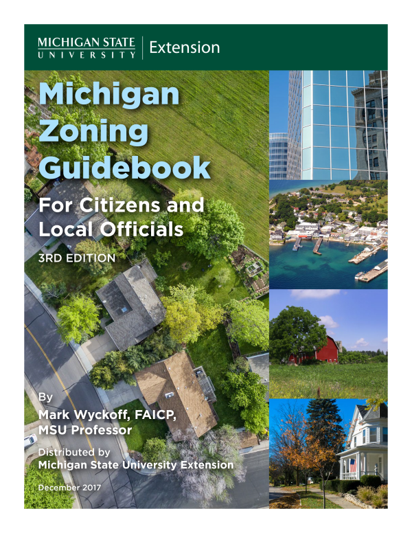 Michigan Zoning Guidebook cover