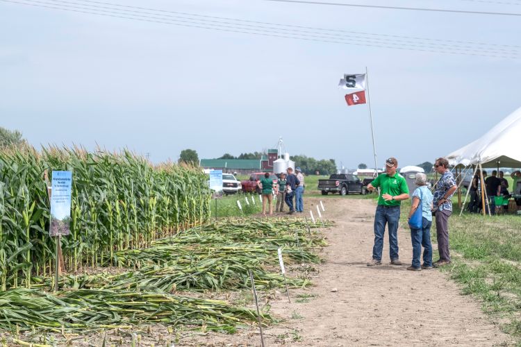 Farmers come to Michigan State University to learn better management practices and new research developed.