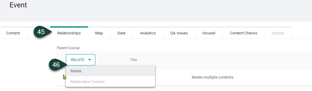How to Create an Event in dotCMS - Web Team