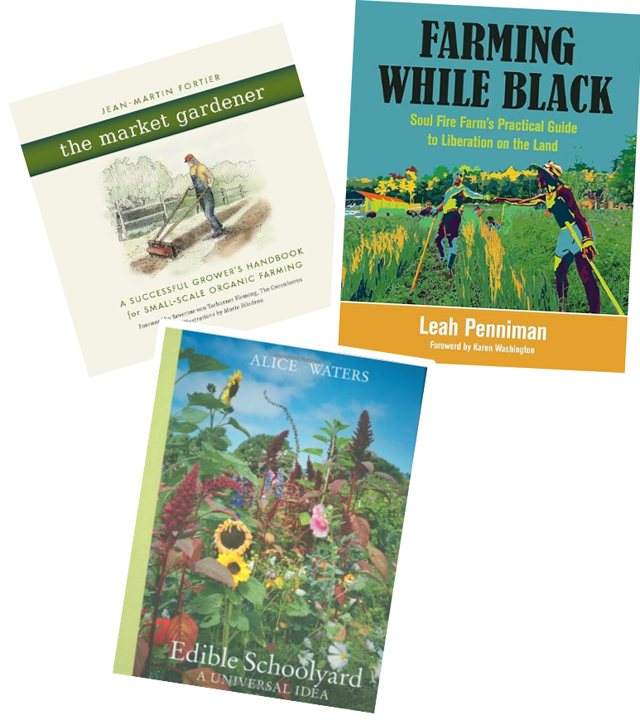 Three farming books