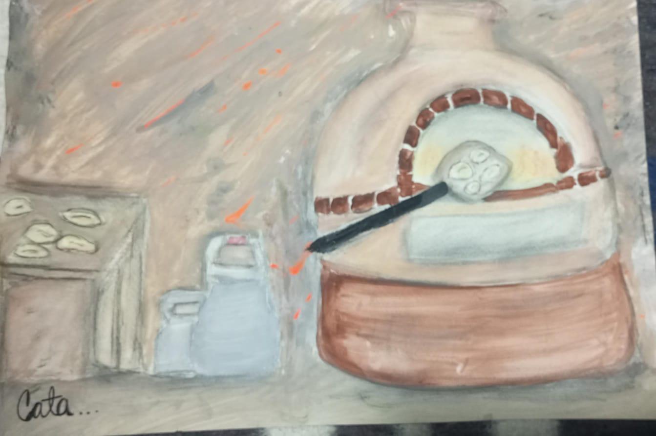 An example of a submitted art project.