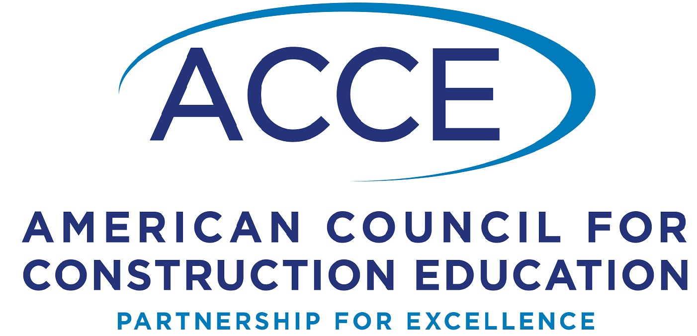 American Council for Construction Education logo.